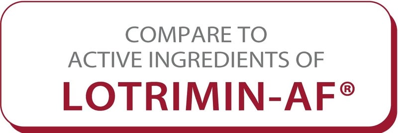 Globe كريم كلوتريمازول المضاد للفطريات 1% USP، 1 أونصة (4 عبوات)، علاج مضاد للفطريات، يخفف الحكة، والحرق، والتشقق، والتقشر المرتبط بقدم الرياضي، وحكة الفخذ، والسعفة والمزيد - Image 3